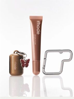 Rhode skin alexandra’s set (carabiner and pocket blush monet, NO CHARM/LIP TINT)